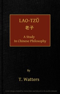 Lao-tzu, A Study In Chinese Philosophy