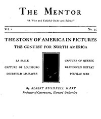 The Mentor: The Contest for North America, Vol. 1, No. 35, Serial No. 35 The Story of America in Pictures