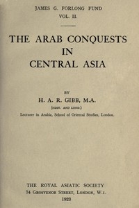 The Arab conquests in Central Asia