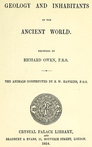 Geology and Inhabitants of the Ancient World