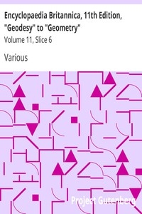 Encyclopaedia Britannica, 11th Edition, 