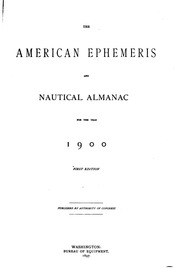 The American Ephemeris And Nautical Almanac. (1855-1980)