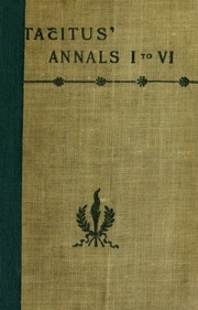 Annals, Books I-vi;