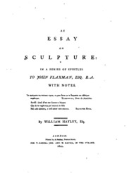 An Essay On Sculpture