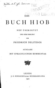Das Buch Hiob