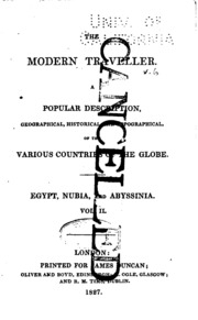 Egypt, Nubia, And Abyssinia