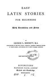 Easy Latin Stories For Beginners