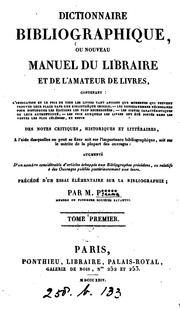 Dictionnaire Bibliographique