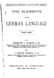 عناصر اللغة الألمانية
