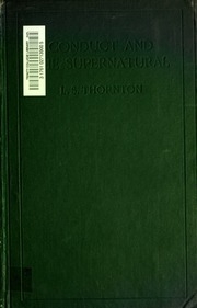 السلوك والخارق: كونه مقال جائزة نوريس لعام 1913