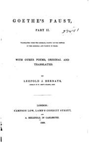 Goethe's Faust, Part Ii.