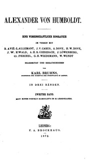 Alexander Von Humboldt. Eine Wissenschaftliche Biographie
