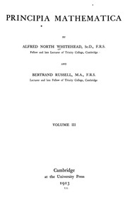 Principia Mathematica