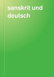 Indische sprüche. Sanskrit und deutsch