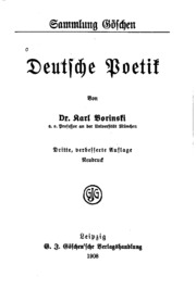 Deutsche Poetik