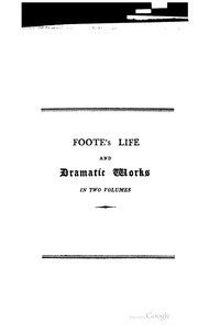 The Dramatic Works : To Which Is Prefixed A Life Of The Author