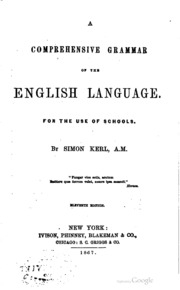 A Comprehensive Grammar Of The English Language
