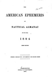 The American Ephemeris And Nautical Almanac. (1855-1980)