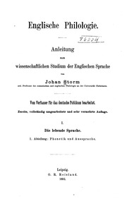 Englische Philologie : Anleitung Zum Wissenschaftlichen Studium Der Englischen Sprache