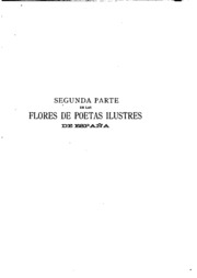 Flores de poetas ilustres de España...