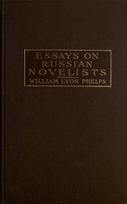 Essays On Russian Novelists