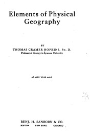 Elements Of Physical Geography