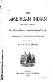 The American Indian (uh-nish-in-na-ba)