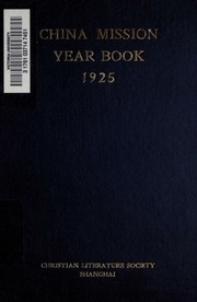 The China Mission Year Book
