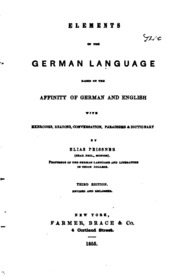 عناصر اللغة الألمانية ...