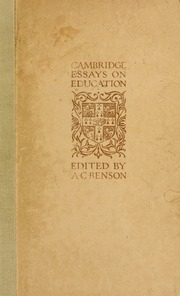 Cambridge Essays On Education