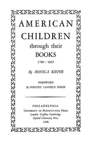 American Children Through Their Books 17001835