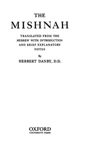 The Mishnah