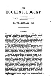 The Ecclesiologist