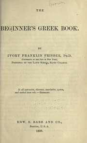 The Beginner's Greek Book