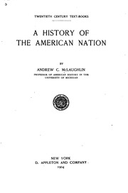 A History Of The American Nation