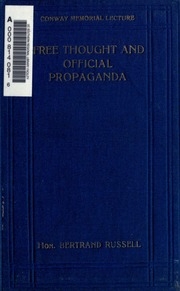Free Thought And Official Propaganda