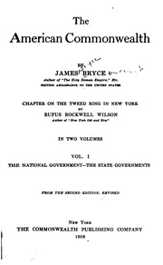The American Commonwealth