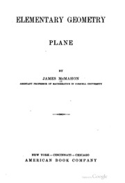 Elementary Geometry : Plane