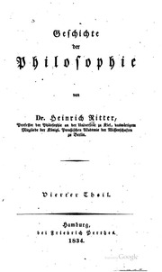 Geschichte der Philosophie