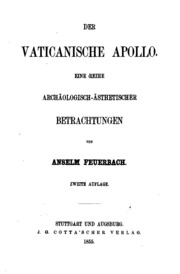Der vaticanische Apollo. Eine reihe archäologisch-ästhetischer Betrachtungen