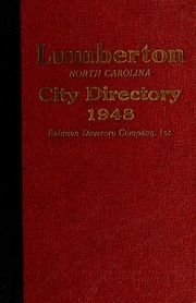 Baldwin's Lumberton، North Carolina City Directory [1948]