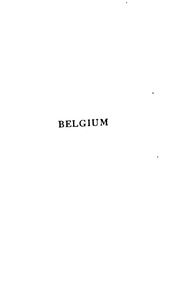 Belgium : A Personal Narrative