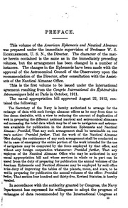 The American Ephemeris And Nautical Almanac