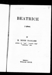 Beatrice : A Novel