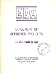 Eda Directory Of Approved Projects
