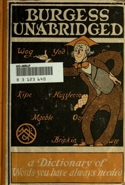 Burgess Unabridged : A New Dictionary Of Words You Have Always Needed