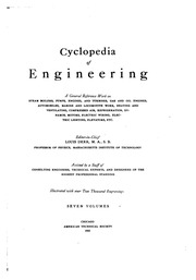 موسوعة الهندسة مرجع عام عن الغلايات البخارية والمضخات والمحركات والتوربينات ومحركات الغاز والنفط والسيارات والتدفئة والتهوية للأعمال البحرية والقاطرة والهواء المضغوط والتبريد والدينامو والمحركات والأسلاك الكهربائية والكهرباء