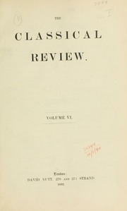 The Classical Review