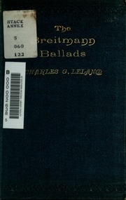 The Breitmann Ballads