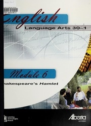 English Language Arts 30-1
